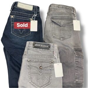 Rock revival jean size 29 &
28